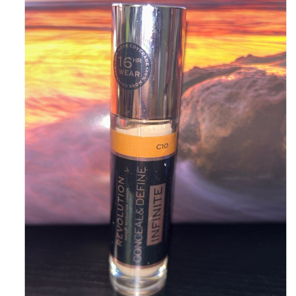 Revolution Conceal & Define Infinite Concealer C10 Longwear Makeup 16hr